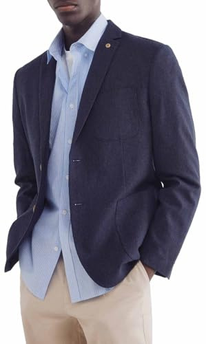 Springfield Blazer para Hombre Azul M