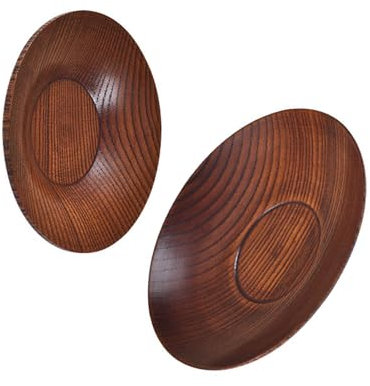 Zktfyshk 2Pcs Round Tableware Set Serving Plates Picnics Camping Plates Party Dishware Set Suitable for Outdoor and Indoor Use