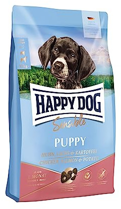 Happy Dog Supreme Sensible Puppy Huhn, Lachs & Kartoffel 10 kg