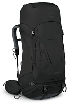 Osprey Kestrel Herren Rucksack, 68L, Black, L/XL