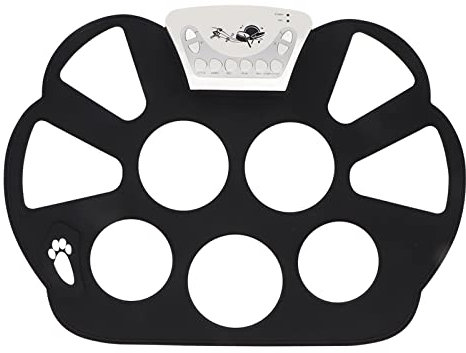 Elektronisches Schlagzeug Set, Roll Up Drum Pad, 9 Faltbare Pads, mit 2 Drum Steps und 2 Drum Mallet, Audio Interfaces, Musikaufnahme, Melodie Erstellung für und Erwachsene