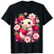Mignon Axolotl Kawaii Anime Axolotl Fraise T-Shirt