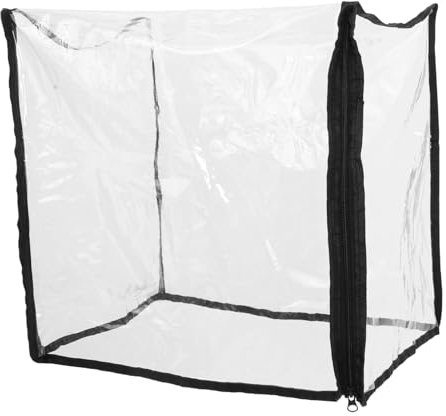 Happyyami Mini Gewächshaus Abdeckung Für Sukkulenten Indoor Pflanzen Schutz Klappbar Wetterfest Mit Abnehmbarem Regenschutz Und Uv-Schutz Kompakt Für Tischpflanzen Und Ganzjährige Nutzung