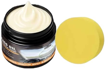 Detergente per vetri 'auto, 50 g, antipioggia e anti-appannamento, detergente per vetri auto, per specchietti esterni, marina, camion, trattamento dei veicoli, garage, lucidatura, SUV, furgoni