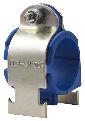 CUSH-A-NATOR HT06 Cushioned Clamp,HT,3/8 in. Tube,Steel G1815226