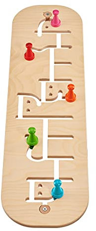 Selecta 60007 Garderobe Movella, Holzgardrobe Kinder, 74 x 20,5 cm