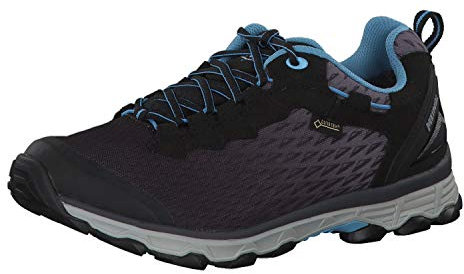 MEINDL Damen Activo Sport L. GTX Shoes, Schwarz/Azur, 41.5 EU