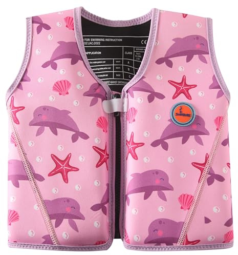Swimbubs Kids Swim Vest – Swimming Jacket for Baby, Toddler & Kids, Learn to Swim Buoyancy Aid Float Vest