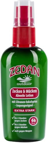 ZEDAN Zecken & Mücken Abwehrlotion-Spray