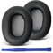 Adhiper MDR-1AM2, cuscinetti auricolari in pelle proteica, per cuffie Sony MDR-1AM2 (nero)