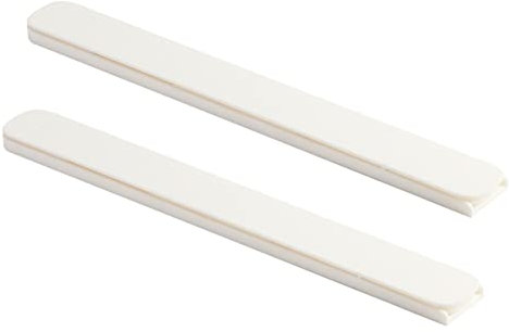 Cabilock 4 Stück Selbstklebende Schubladenführungen Vollauszug Schubladenschienen Für Aufbewahrungsboxen Weiß Selbstgemacht Gleitschienen Zubehör Für Küche Und Schrank