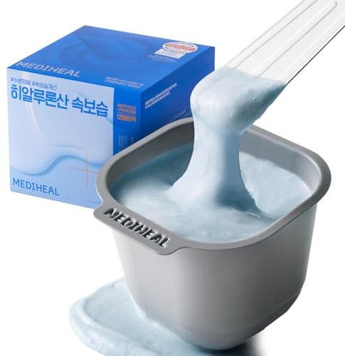 Mediheal Derma Modeling - Máscara facial hidratante con hialuronato, kit de spa en casa, tipo gelatina