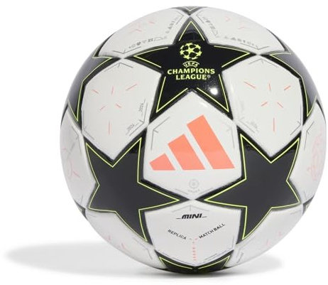 Adidas UEFA - Palla da calcio unisex Champions League LGE IX4056, 1 EU, colore: Bianco
