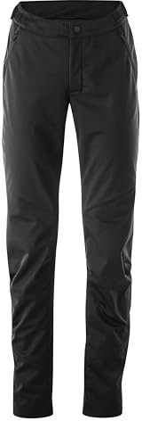 Gonso Damen Adventure Pants Softshell W Fahrradhose (lang), Schwarz, 42 EU