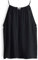 OPUS Damen Blusentop | FOYAGE Regular Blusentop aus Modalmix Black, 36