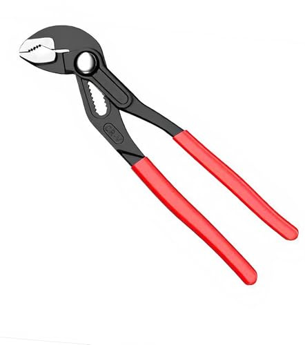 BJDSI Pince Multiprise,250mm,Réglage Rapide,Verrouillage Poussoir Multi-Positions,Couple Élevé,Anti-Rouille.