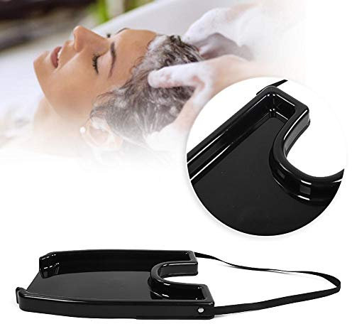 Bac a shampooing mobile salon, bassin portable pour lavage des cheveux, outils de menage, pratique pour femmes enceintes, utilisation a la maison ou au lit, noir