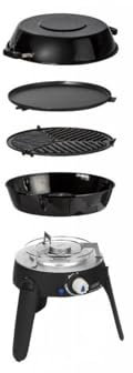 Antarion CADAC Safari Chef 30 LP Barbecue Gaz BBQ Grill Spécial Camping Pieds repliables