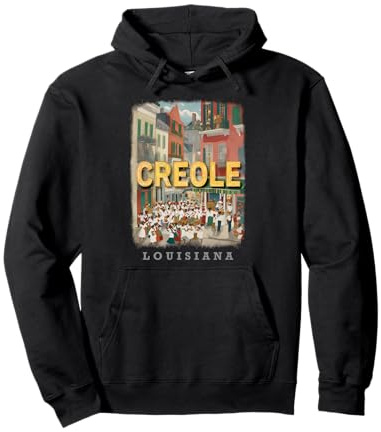 Creole Louisiana LA French Quarter Delight SD198 Pullover Hoodie