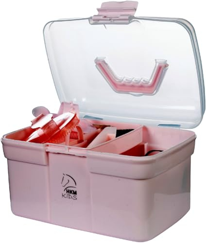 HKM Kids Set de pansage set de 7 pièces Rose One Size