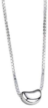Collana Temperamento Semplice Fortunato Piccolo Fagiolo Chiaro CiondoloAcacia Collane Lucide