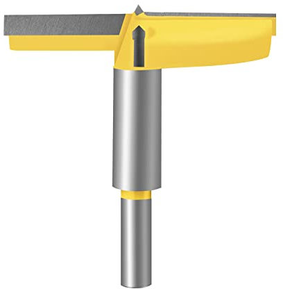 Meccion Broca Forstner Fresadora para Carpintería, Sierra de Corona de Carburo Excelente para Hacer Agujeros Ciegos o Pasantes en Madera (100mm)