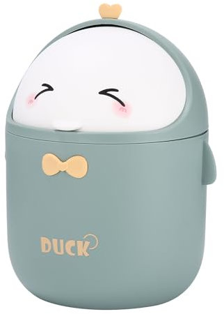 Cestino Spazzatura Piccolo, mini pattumiera da tavolo, Mini Piccola Pattumiera con Coperchio, Simpatico Cestino da Scrivania, Pattumiera Cucina, Cestino Ufficio, in Stile Cartone Animato Trash Can