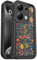 PanXCase Coque pour Xiaomi Redmi Note 13 Pro 4G / Poco M6 Pro - Étui Silicone Souple Fine Légère Elegant Désign, Protection Caméra Antichoc Anti-Rayures Mince Housse (Black,Flowers)