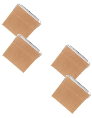 PartyKindom 2 Sätze Isolierbox Aus Aluminiumfolie Große Kisten Versandkartons Für Kalte Lebensmittel Isolierte Boxen Für Den Kaltversand Wärmedämmhülse Versandbehälter Khaki Papier 2 Stück * 2