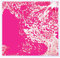 Art3d flüssige Tanzbodenfliese bunt Heimdekoration 30 x 30 cm Rosa 1 stück