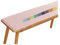Stuhlkissen Mit Bändern, Sitzkissen Gartenstuhl Outdoor, Bankkissen, Gartenbank Kissen Bankauflage, Sitzauflage Bank Rutschfeste Sitzpolster Bank Für Indoor Fenster Terrasse e3(Pink,160x30 cm 63x12 in