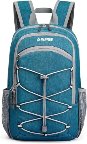 G4Free 12 L/20 L liten vandringsryggsäck RFID mini ryggsäck kompakt mångsidig dagryggsäck för män kvinnor camping promenader dagsutflykt resor