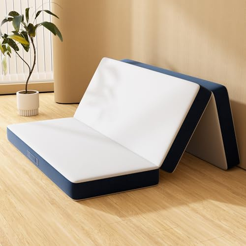 DEWINNER Folding Mattress Double, 135x190x10cm