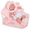 JC TOYS -La Newborn Babypuppe, rosa (18061)