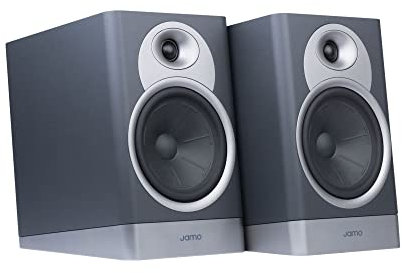 Jamo S7-17B Pair of Bookshelf Speakers Blue FJORD Paar Regallautsprecher mit 17 cm Woofer Blau
