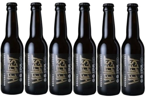 Cerveza artesanal Hellfest Vendée Mélusine 6,6% - IPA 6 x 33cl.