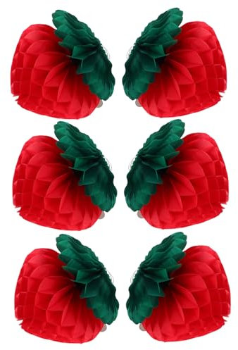 MUCKLILY 6piezas Centros De Mesa De Bolas De Panal Decoración Para Showers y Fiestas