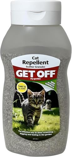 Get Off Cat and Dog Repellent Granules Ready and Easy To Use Natural Aromatic Plant Oil Formula Indoor Outdoor Treats up to 226m² 500ml