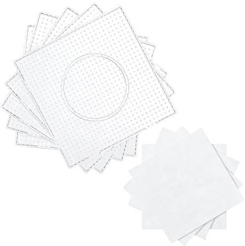 Piastre per perline da stirare, 5 pezzi, trasparenti, resistenti al calore, 5 mm, per bambini, bambini, adulti, fai da te, progetti creativi,