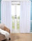 Linen Clubs 100% Cotton Slub Textured Curtain White - 50x84 - pack of 2