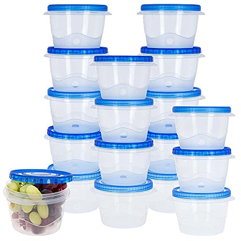 Pack 3 Botes plástico hermético Rosca 550 ml