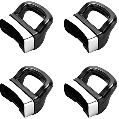 Wohlstand 4 Piezas Mango Lateral Desmontable, Mango de Olla a Presión, Mango de Olla Corto, para el reemplazo de Orejas Laterales Cortas para ollas de Sopa, vaporeras