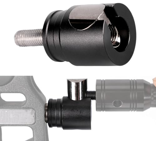 Teksome Stabilisateur d'arc pour Arc à poulies - Adaptateur d'équilibrage pour Arc à poulies | Support de Montage pour Accessoires d'arc Classique à poulies