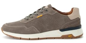 camel active Herren Sneaker aus Leder Dunkelgrün, menswear-42