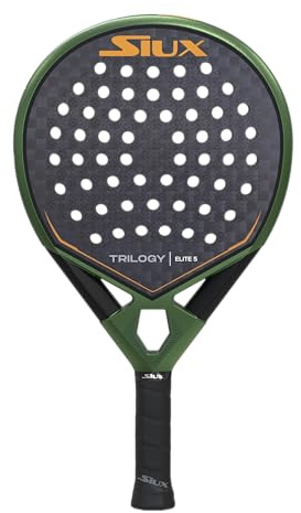 Siux - Pala de Pádel Trilogy Elite 5 Nivel avanzado Forma Redonda - Control, precisión y sensibilidad