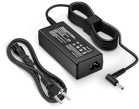 65W/45W 4,5 mm x 3,0 mm Ordenador portátil Cargadores，Compatible con 65W HP Ordenador portátil Cargadores ，Aplicable a HP Pavilion x360 11 13 15 Stream 11 13 14 ProBook 430 440 450 446 455 470 G3 G4