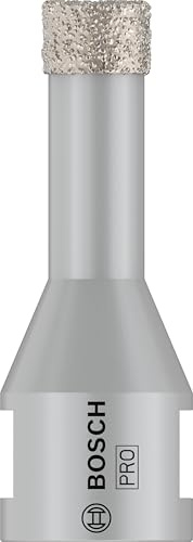 Bosch Professional 1 x Dry Speed Best for Ceramic Diamond Dry Drill Bit (for Dry Drilling of Hard Ceramics, Diameter 12 x 30 mm, Accessories Angle Grinder)