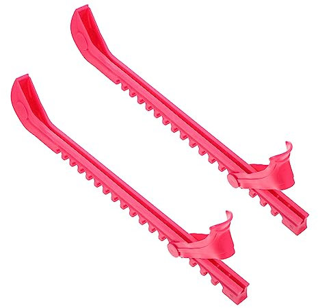 CLISPEED 1 Paar Schlittschuhe Kunststoff- -Schlittschuhe Für Kinder Kunststoff-Schuhüberzüge Hockey-Schlittschuh-Kufenschutz Rollschuhe Für Kinder Schlittschuh-Schutz