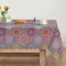 Artoid Mode Boho Vintage Geometrie Marokkanisch Mandala Tischdecke 140x220 cm, Fleckschutz Tischwäsche Küche Dekoration Urlaub Party Dekor