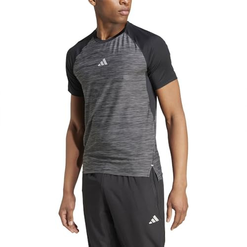 adidas Gym+ 3S Tee 000 BLCKME M